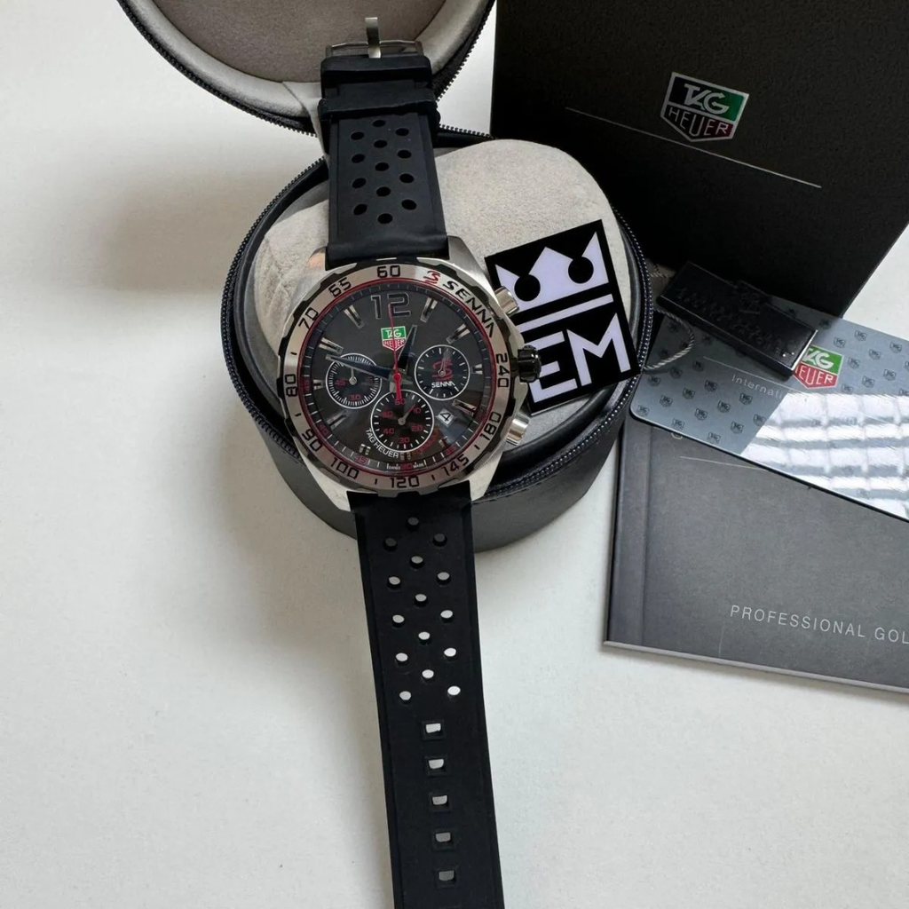 TAG Heuer Formula 1 Senna Edition – Black/Red | Sport Strap