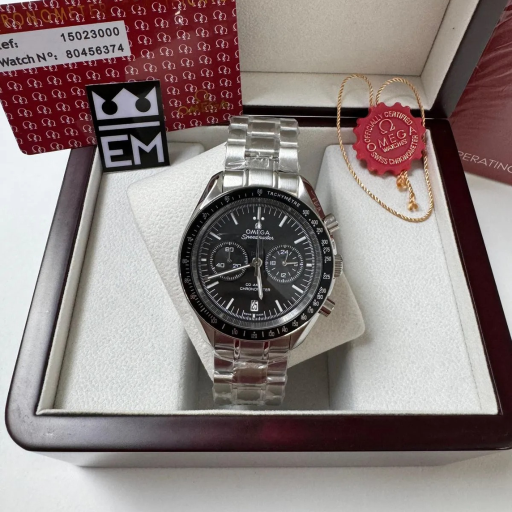 Omega Speedmaster Black Steel
