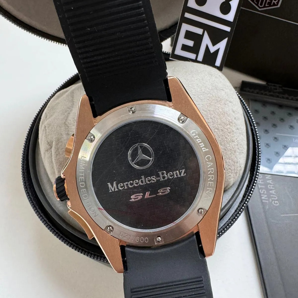 TAG Heuer Grand Carrera Mikrotimer – Rose Gold Black