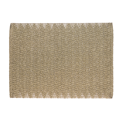 Jogo Americano Retangular Elvea Papel Verde 45x30