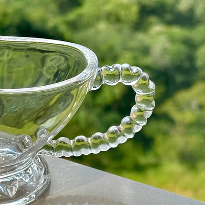 Molheira de Cristal com Detalhes em Coração 15,5cm