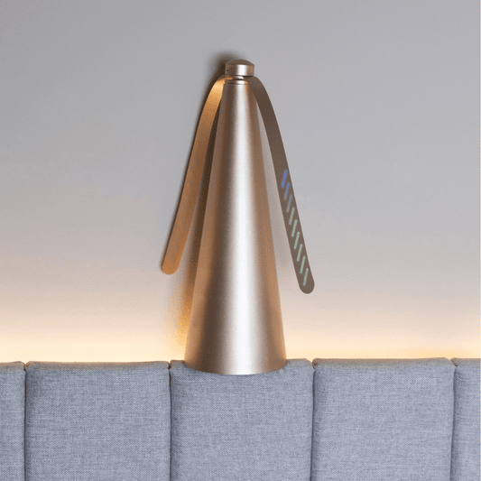 Aparelho para Repelir Insetos Ventilador Repelente de Mesa Rose Metálico