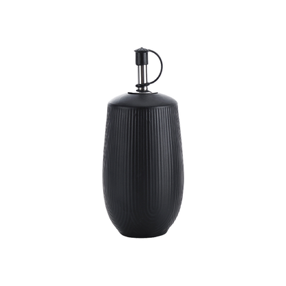 Azeiteiro de Cerâmica Oasis Preto 250ml