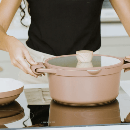 Jogo de Panelas Ceramic Life Indução Duna 5 Peças