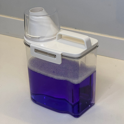 Kit 4 Potes Hermético com Copo Medidor Premium 1,5 Litros