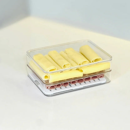 Kit 4 Porta Frios Duplo Clear Natural
