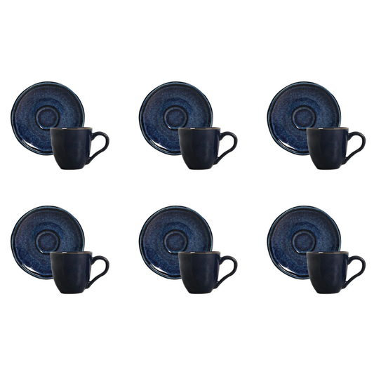 Jogo 6 Xícaras de Café Daily Happy 70ML